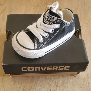 Black and White Converse